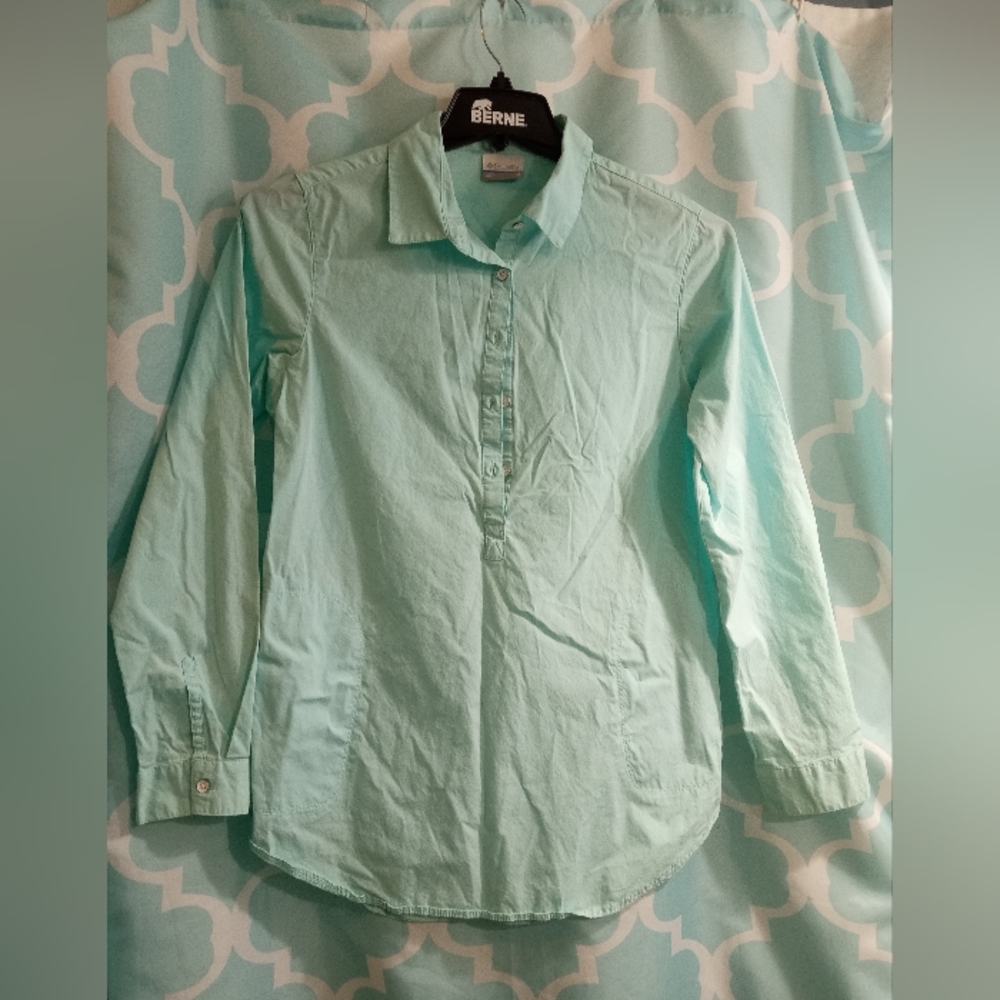 Mint Green Long Sleeve Shirt